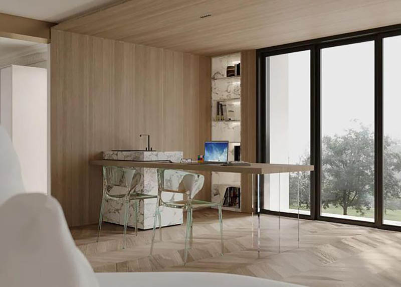 Nh&agrave; phố t&acirc;n cổ điển 4 tầng diện t&iacute;ch 181m2