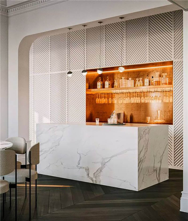 Nh&agrave; phố t&acirc;n cổ điển phong c&aacute;ch Mỹ