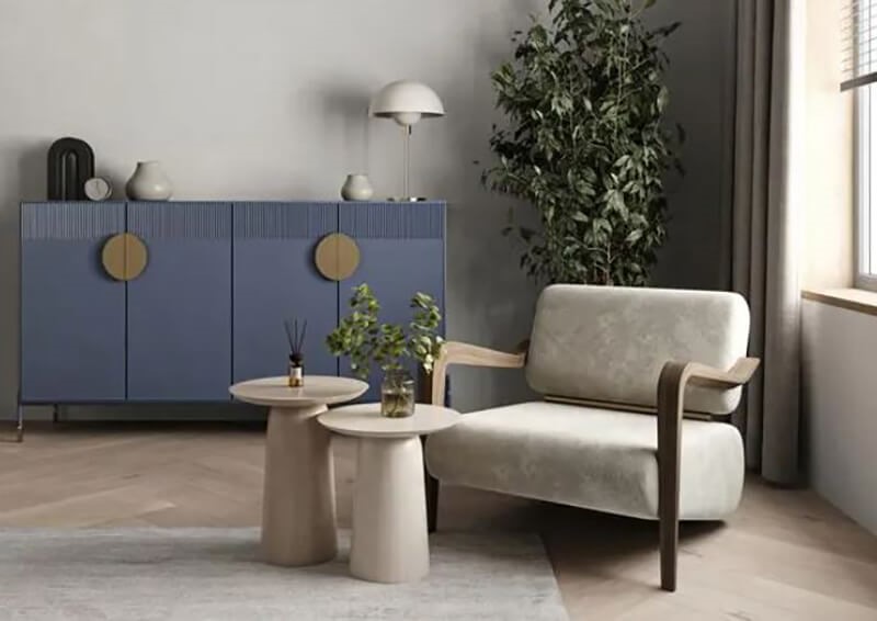 Nội thất nh&agrave; phố t&acirc;n cổ điển