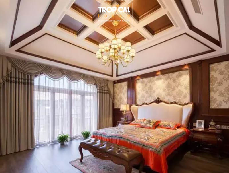 Nh&agrave; phố t&acirc;n cổ điển 3 tầng diện t&iacute;ch 280m2