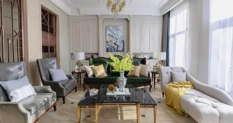 Nh&agrave; phố t&acirc;n cổ điển 5 tầng diện t&iacute;ch 580m2