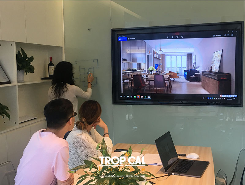 Tư vấn thiết kế nội thất nh&agrave; phố cho kh&aacute;ch h&agrave;ng