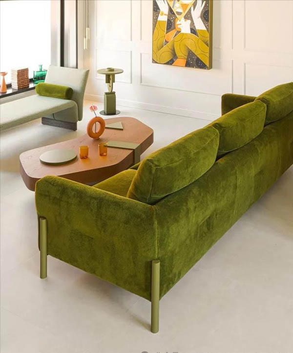 M&agrave;u &ocirc; liu - xu hướng m&agrave;u sắc nội thất 2025