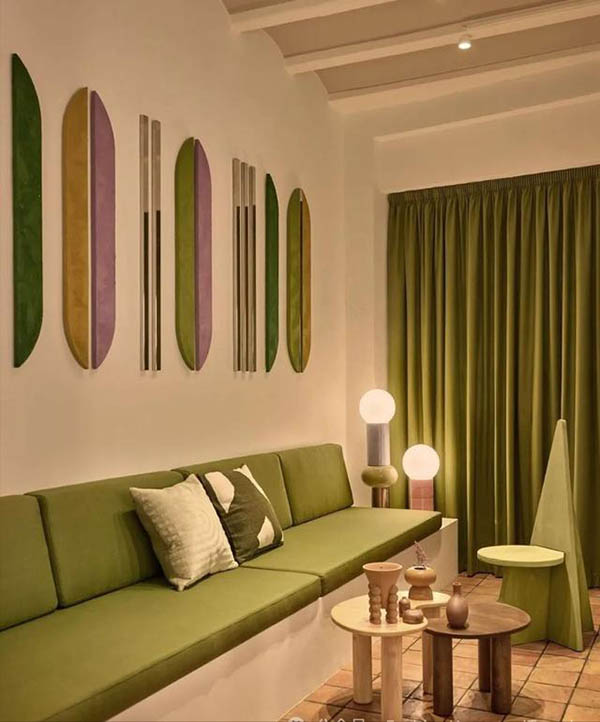 M&agrave;u &ocirc; liu - xu hướng m&agrave;u sắc nội thất 2025