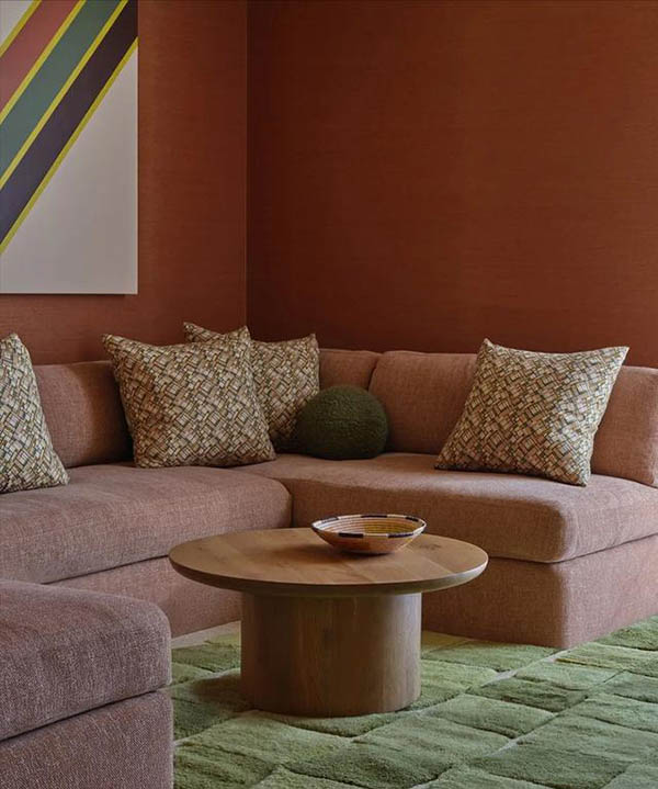 M&agrave;u &ocirc; liu - xu hướng m&agrave;u sắc nội thất 2025