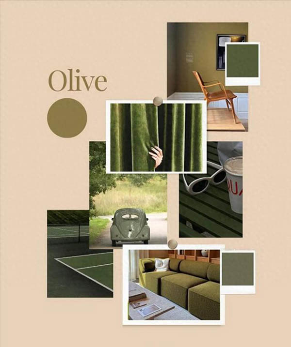 M&agrave;u &ocirc; liu - xu hướng m&agrave;u sắc nội thất 2025