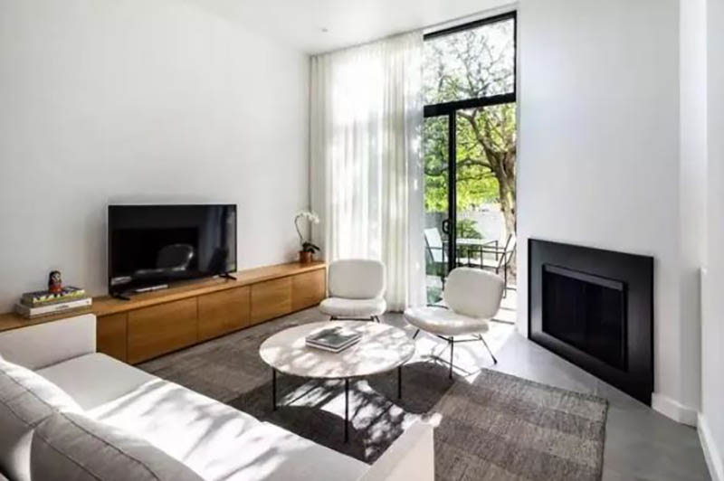 Nội thất nh&agrave; phố hiện đại diện t&iacute;ch nhỏ 100m2