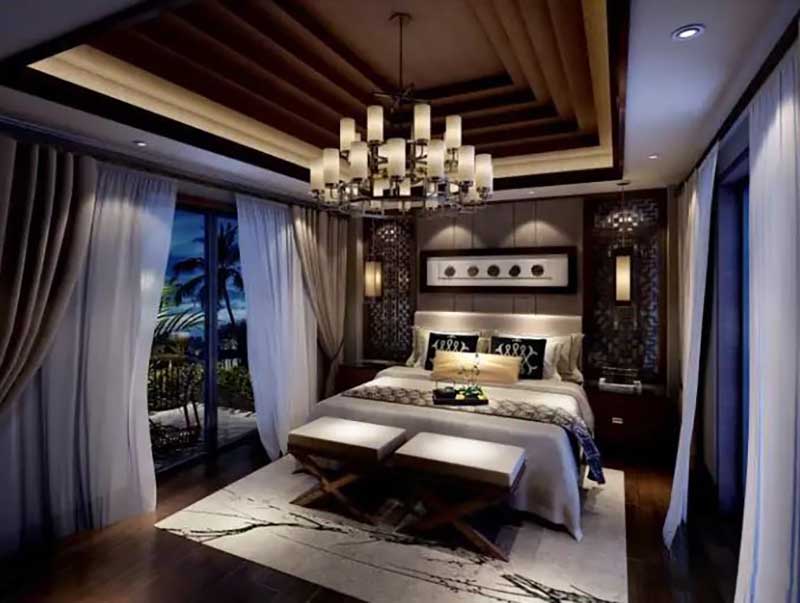 Mẫu nh&agrave; phố phong c&aacute;ch Indochine 2 tầng diện t&iacute;ch 225m2