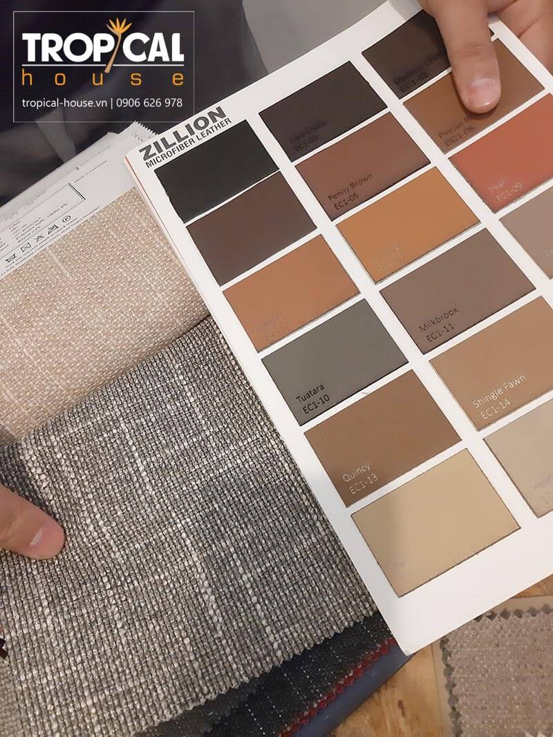 Chọn vật liệu trong thiết kế nội thất