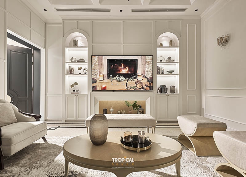 Mẫu thi c&ocirc;ng nội thất nh&agrave; phố 5 tầng của Anh Nh&acirc;n Cityland