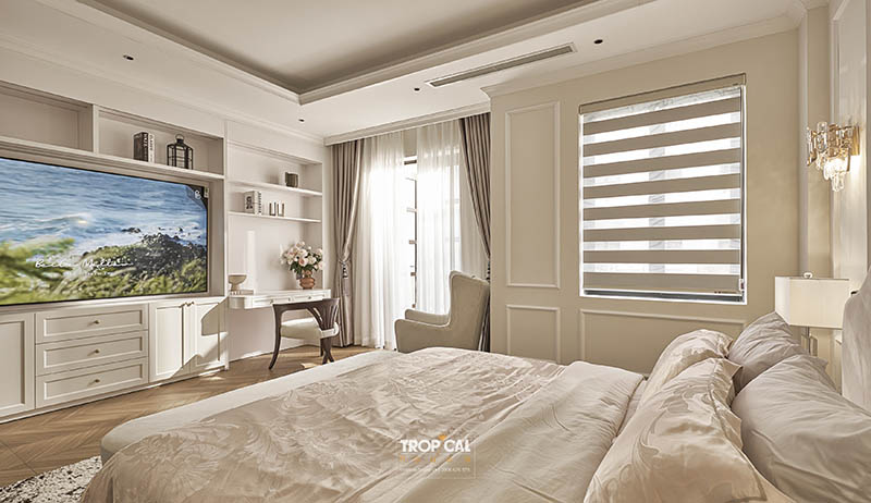 Mẫu thi c&ocirc;ng nội thất nh&agrave; phố 5 tầng của Anh Nh&acirc;n Cityland