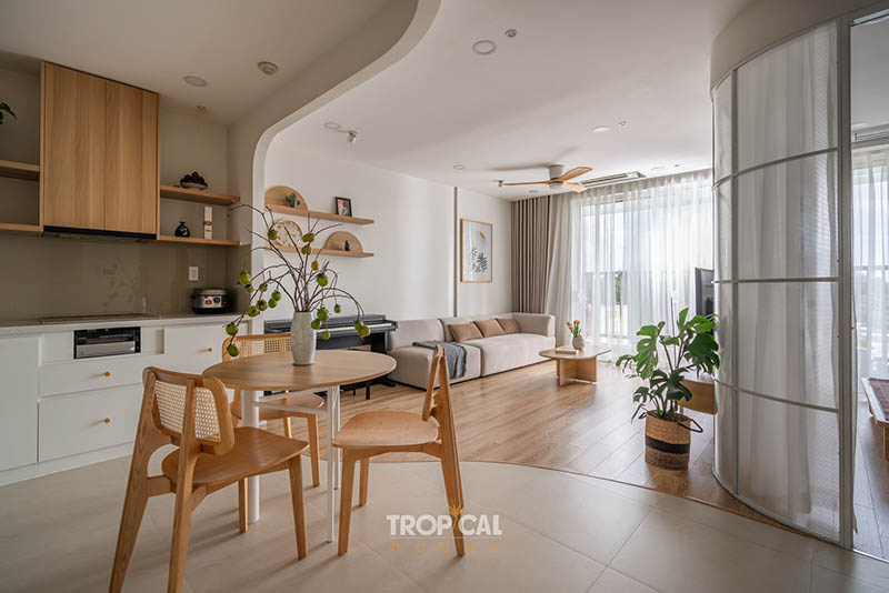 Mẫu thi c&ocirc;ng nội thất nh&agrave; phố 3 tầng