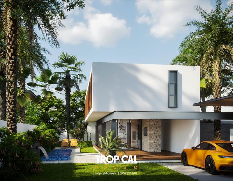 Thiết kế nội thất biệt thự ở B&igrave;nh Dương