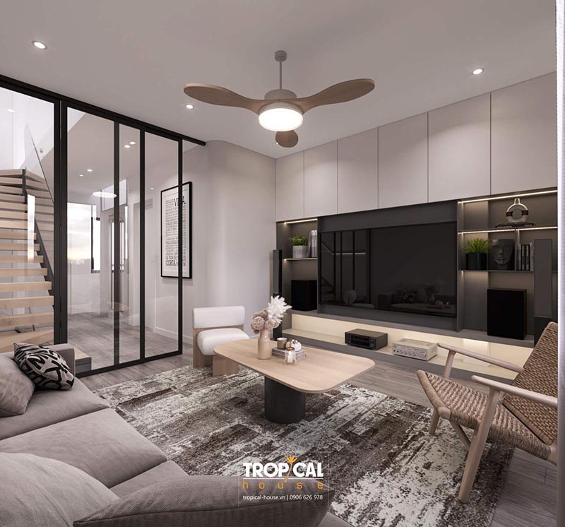 Mẫu thiết kế nội thất nh&agrave; phố 3 tầng - Mr.Thanh, B&igrave;nh Thạnh