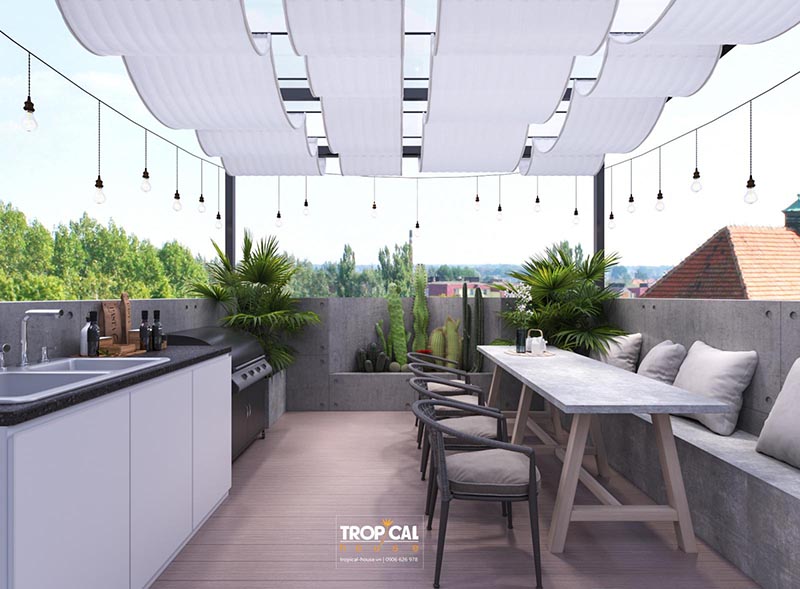 Mẫu thiết kế nội thất nh&agrave; phố 3 tầng - Mr.Thanh, B&igrave;nh Thạnh