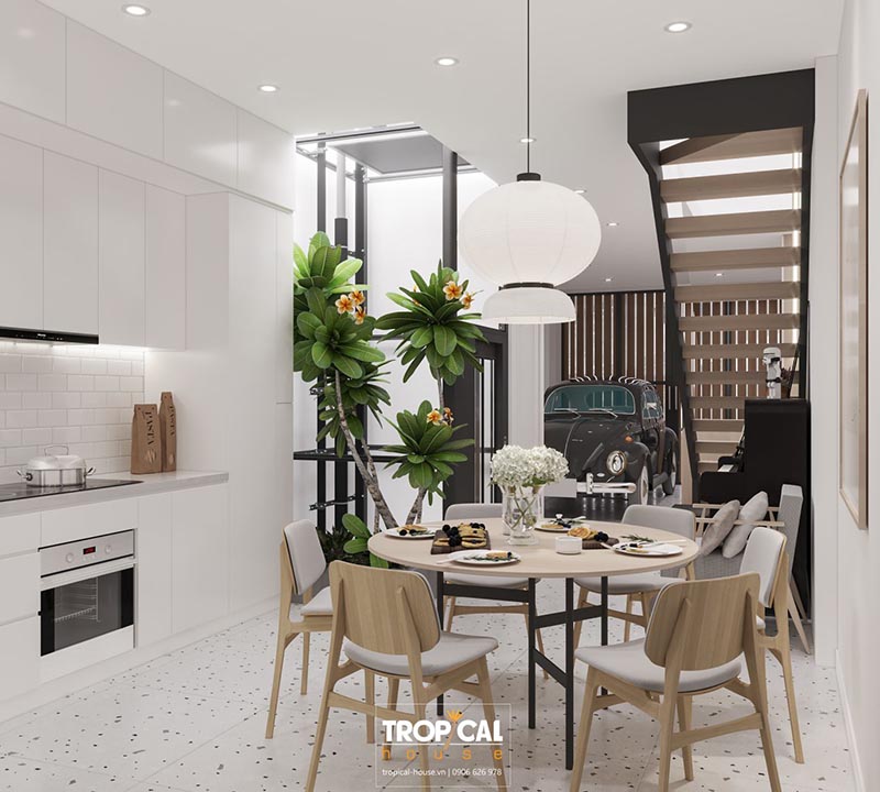 Mẫu thiết kế nội thất nh&agrave; phố 3 tầng - Mr.Thanh, B&igrave;nh Thạnh