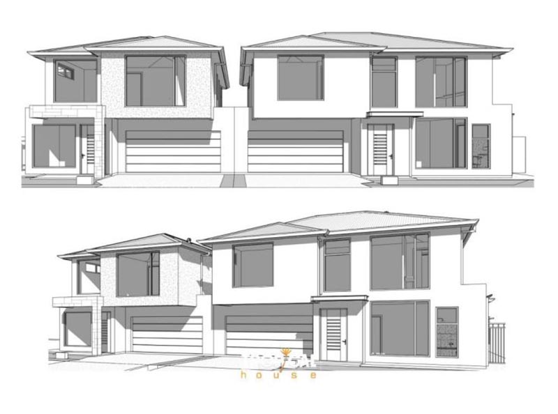 Thiết kế nh&agrave; phố ở dự &aacute;n Australia