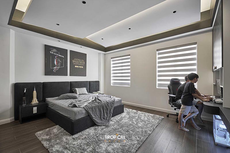 Thiết kế nội thất ph&ograve;ng trẻ em cho nh&agrave; phố