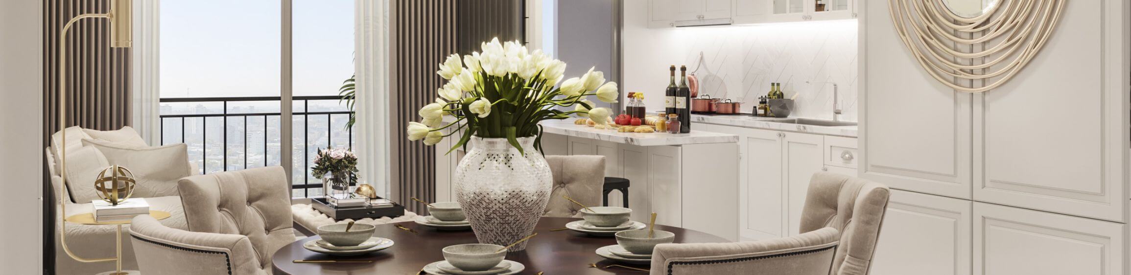 THIẾT KẾ NỘI THẤT CĂN HỘ BOTANICA PREMIER- NOVALAND