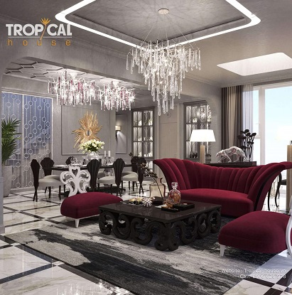 PENHOUSE T&T - THIẾT KẾ NỘI THẤT XA XỈ VÀ LỘNG LẪY