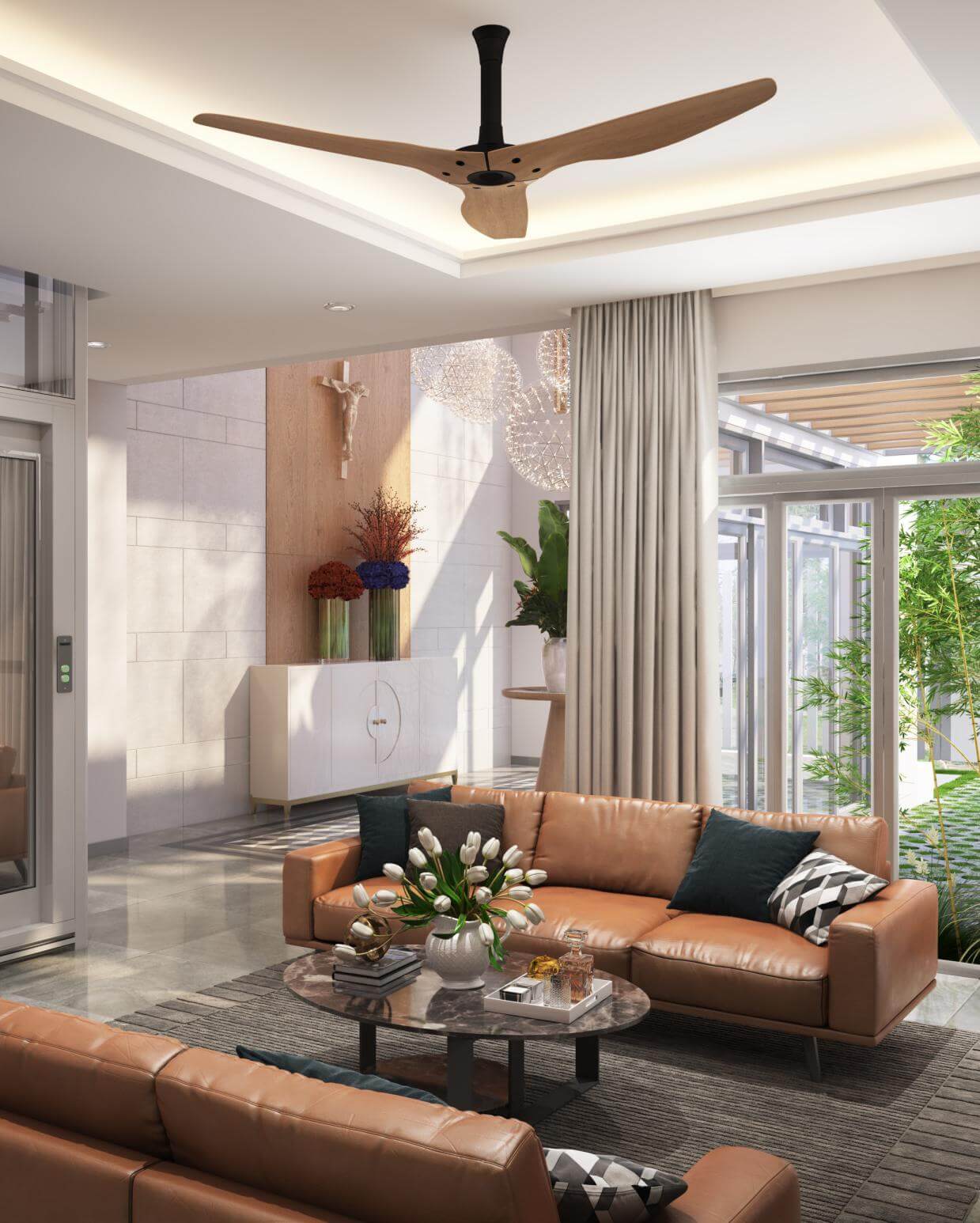 THIẾT KẾ - THI CÔNG TRỌN GÓI NHÀ PHỐ ĐỒNG GIA CAO CẤP 1 TRỆT 4 LẦU