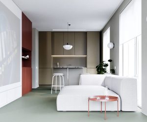 3 ngôi nhà nổi bật với bảng màu đỏ ấn tượng