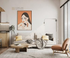 Nội thất hiện đại sang trọng  có hương vị châu Á