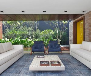 Ngôi nhà sang trọng với không gian sinh hoạt trong nhà-ngoài trời