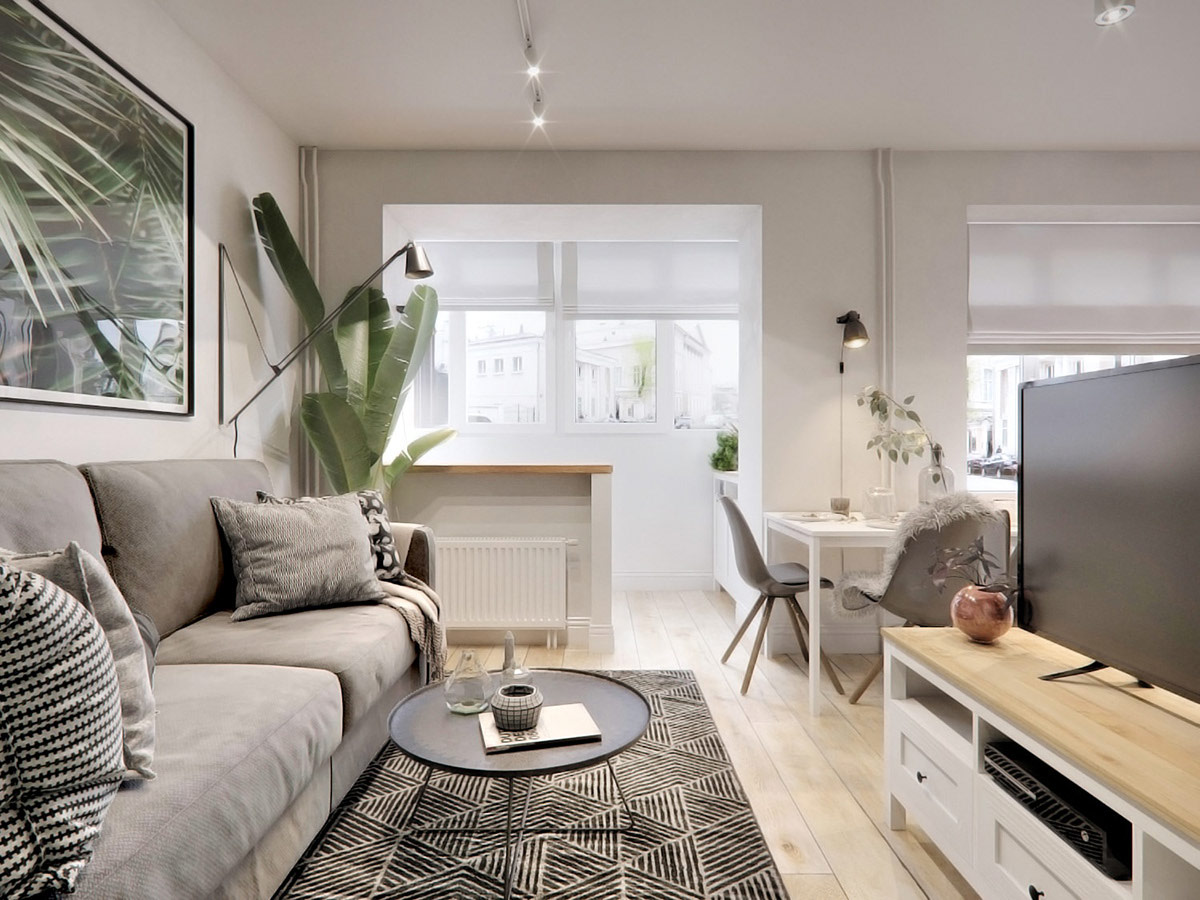 3 ngôi nhà nhỏ dưới 40 mét vuông