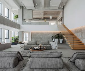 Pha trộn cảm hứng thiết kế nhà và không gian làm việc