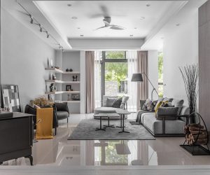 Một ngôi nhà gồm nhiều tầng