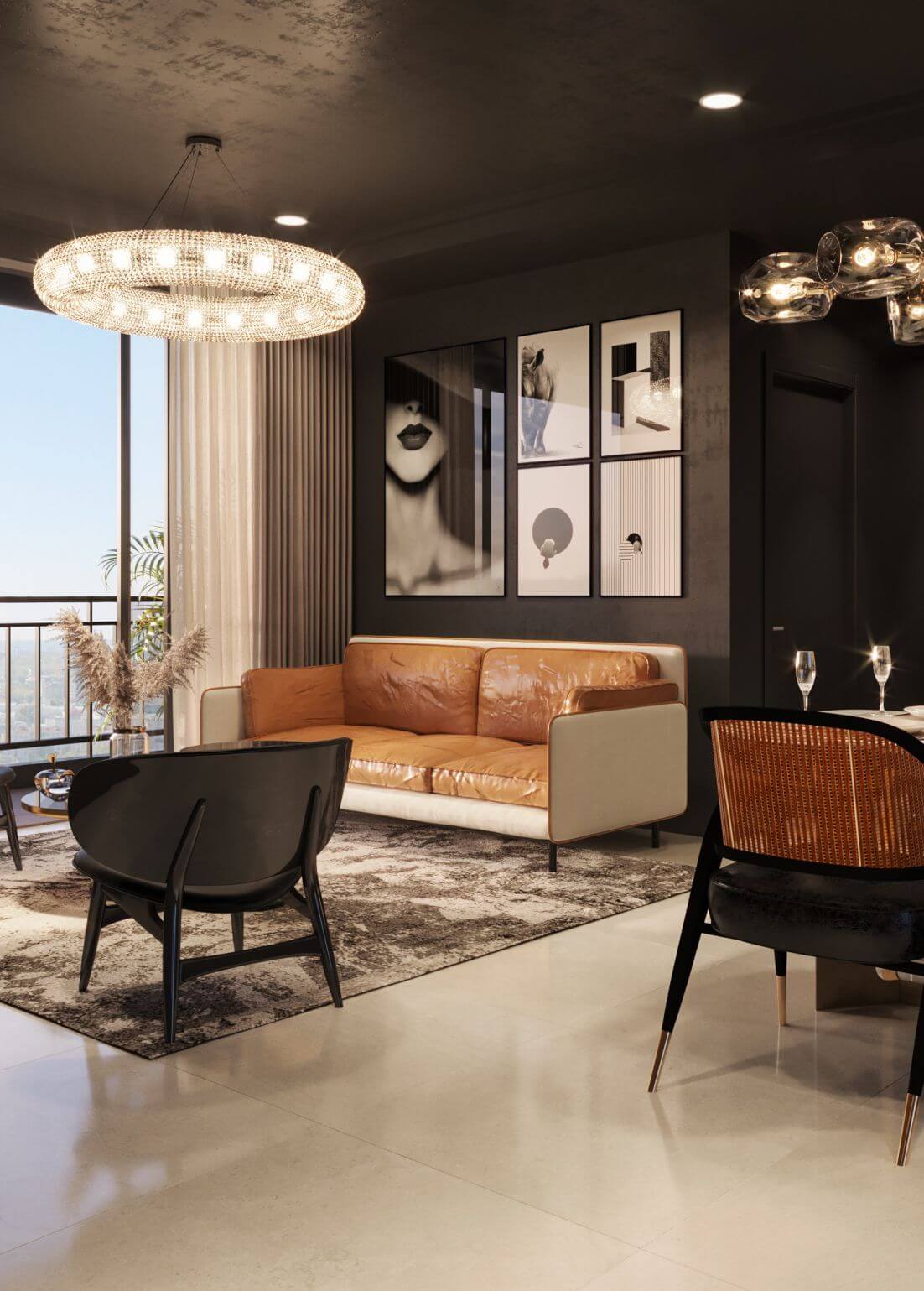 THIẾT KẾ THI CÔNG CĂN HỘ THEVIEW