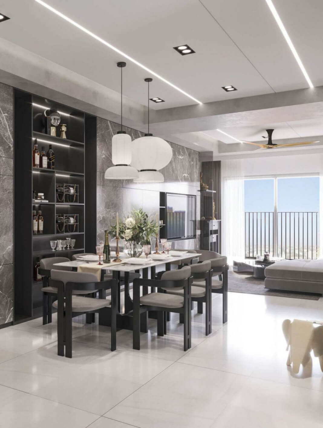 THIẾT KẾ NỘI THẤT CHUNG CƯ HÀ ĐÔ CENTROSA