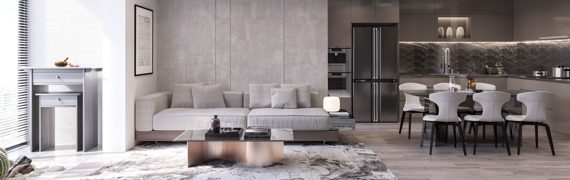 THIẾT KẾ NỘI THẤT CĂN HỘ CHUNG CƯ BƯU ĐIỆN MINIMALISM