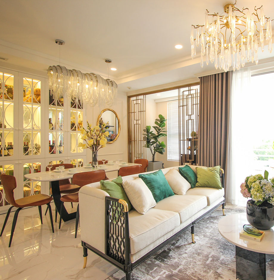 Thiết kế thi công nội thất trọn gói căn hộ Orchard Parkview- Novaland, HCM