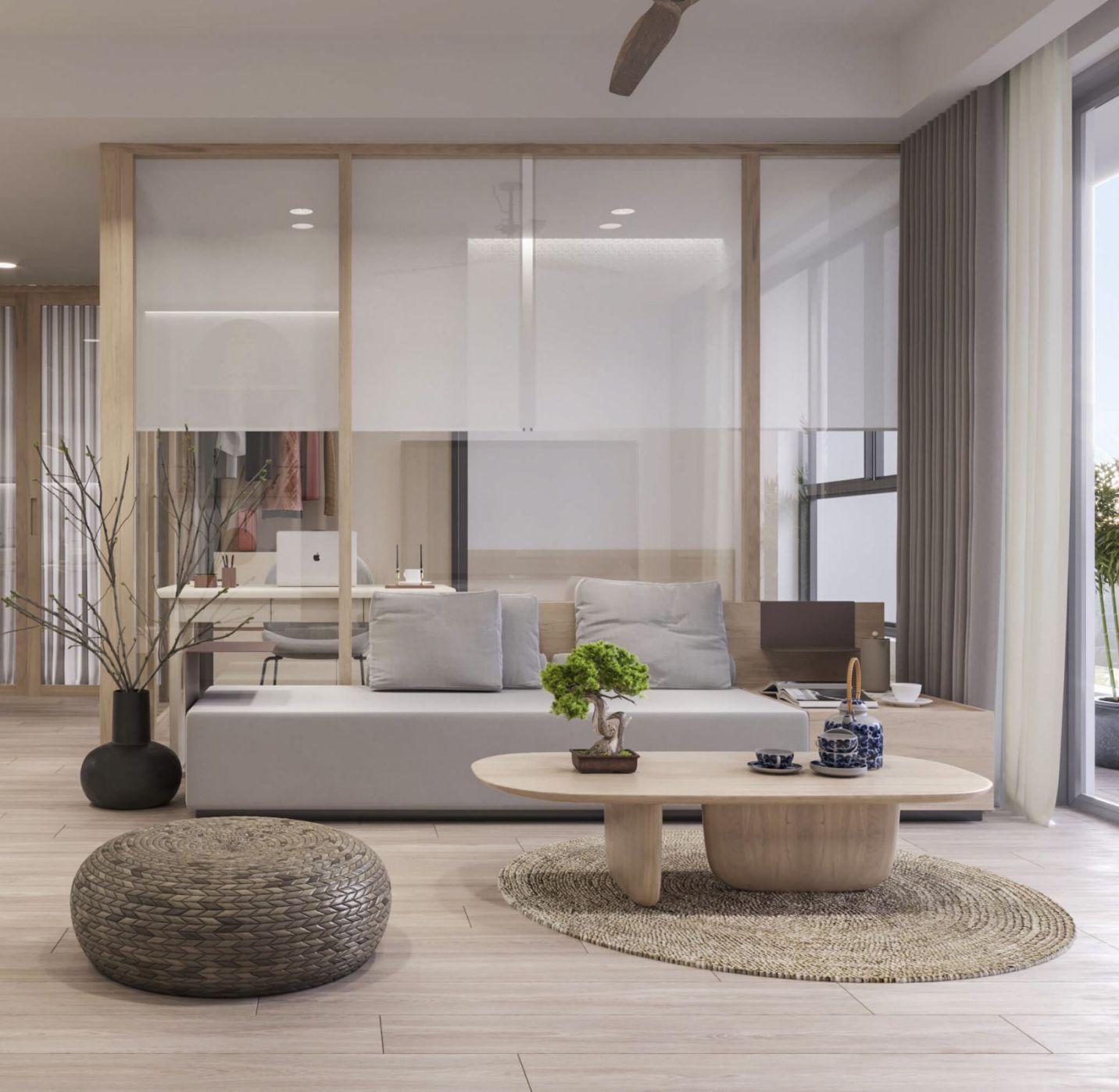 TỊNH TÂM VỚI PHONG CÁCH ZEN CỦA CĂN HỘ KINGSTON