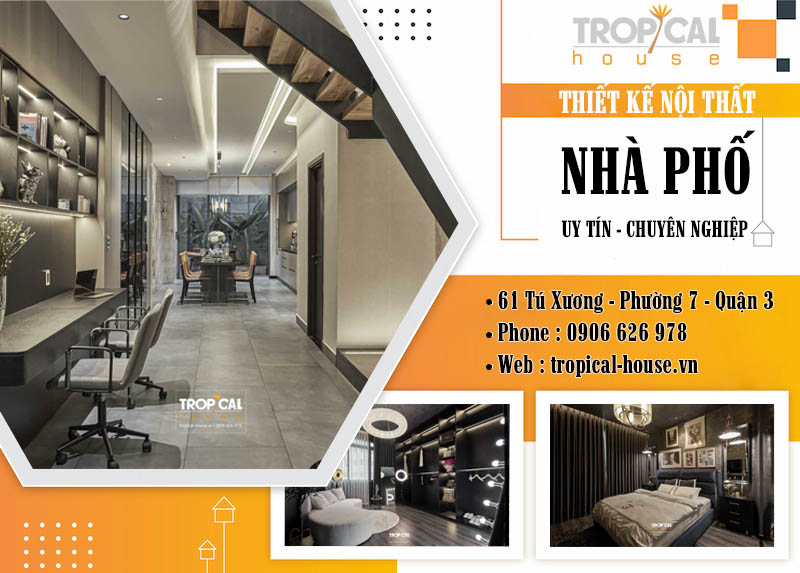 25+ mẫu thiết kế nội thất nhà phố đẹp, hiện đại đỉnh nóc 2024