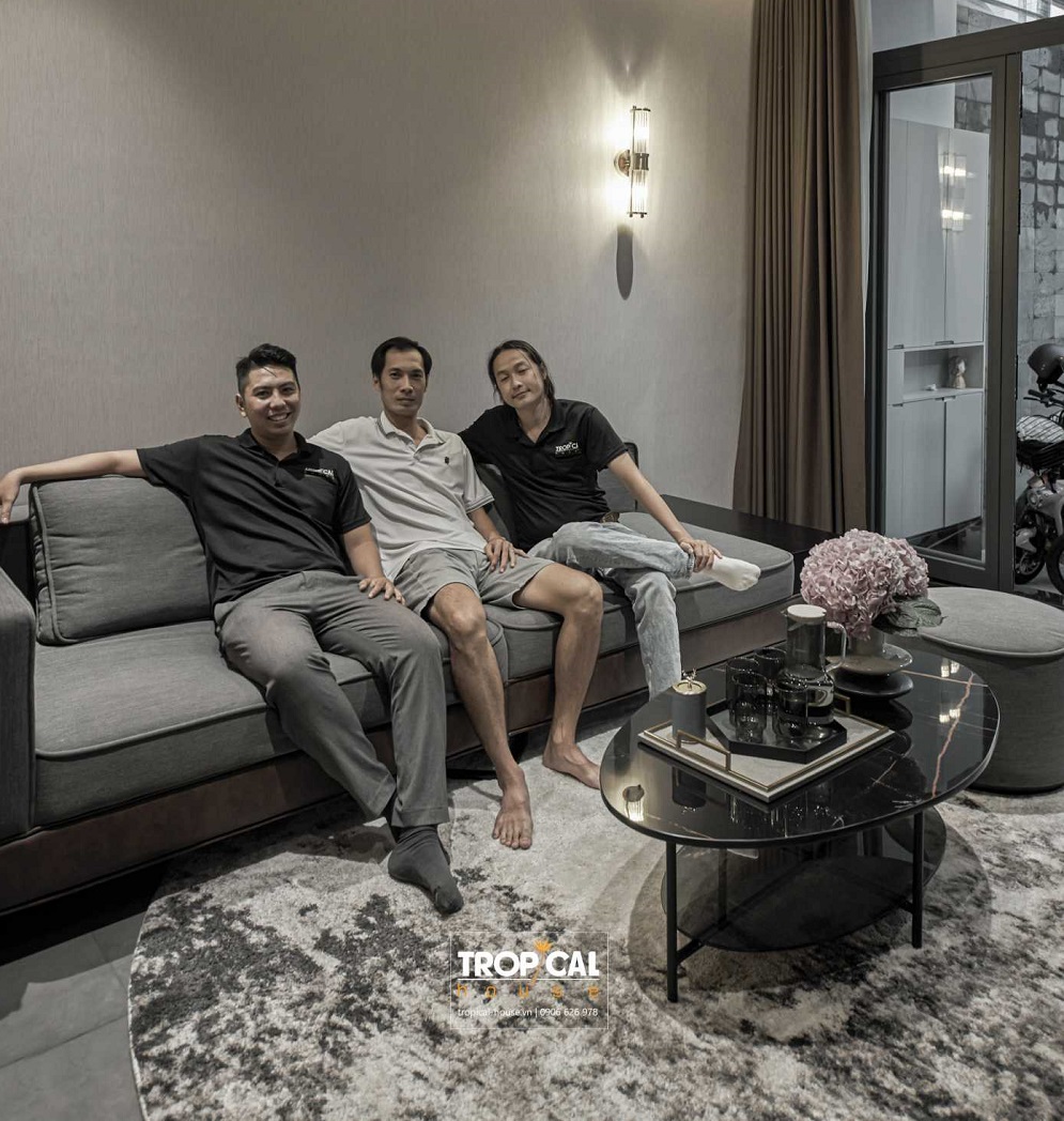 Thi công nội thất nhà phố 4 tầng