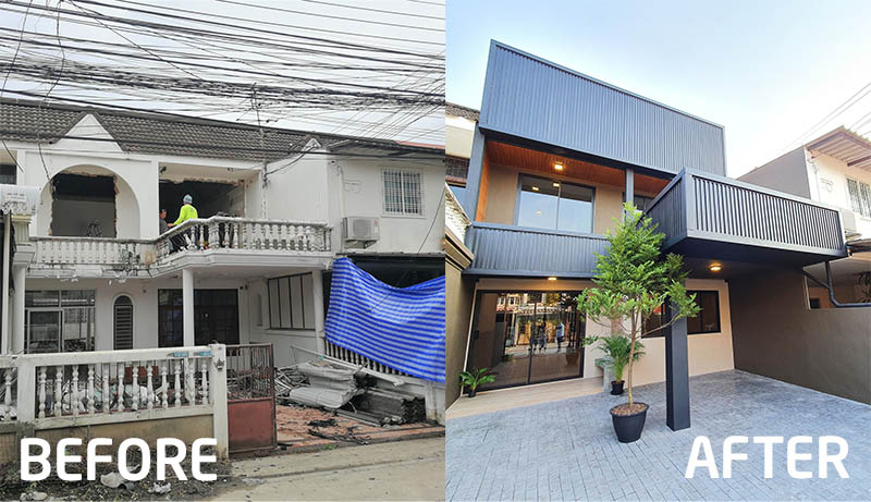 Mẫu thiết kế nội thất nhà phố 2 tầng 