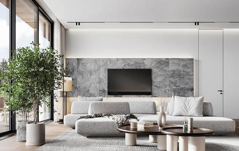 Ánh sáng trong thiết kế nội thất nhà phố